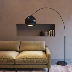 KARE Stehleuchte Lounge Small Deal Eco Matt Schwarz 175