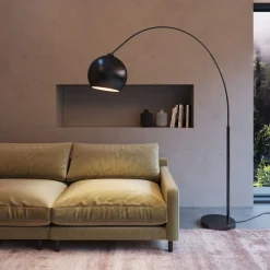 KARE Stehleuchte Lounge Small Deal Eco Matt Schwarz 175