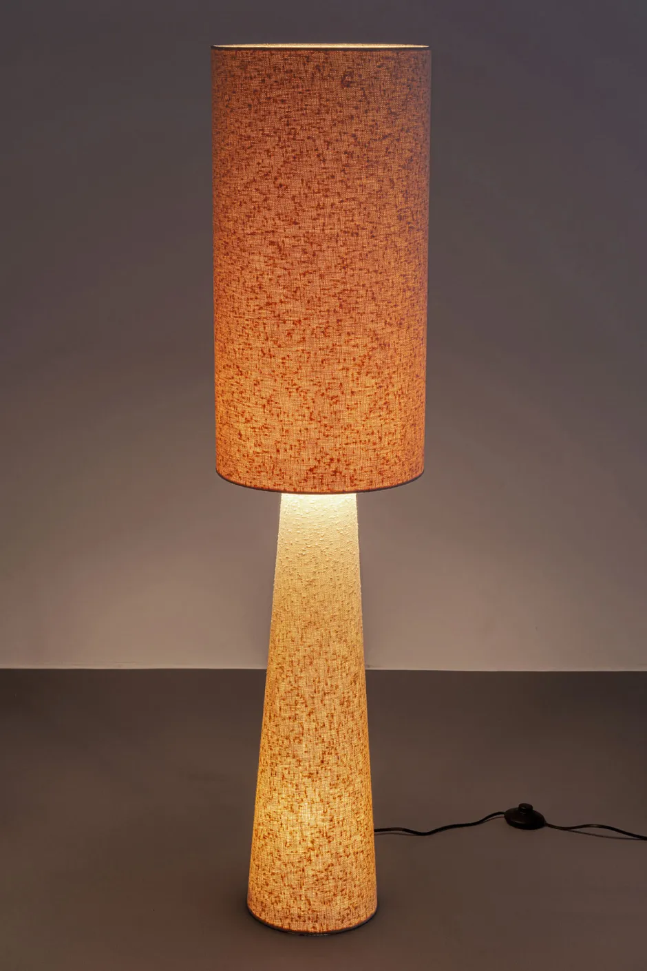 KARE Stehleuchte Marleen Beige Boucle 130cm