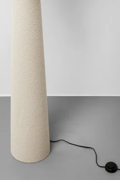 KARE Stehleuchte Marleen Beige Boucle 190cm