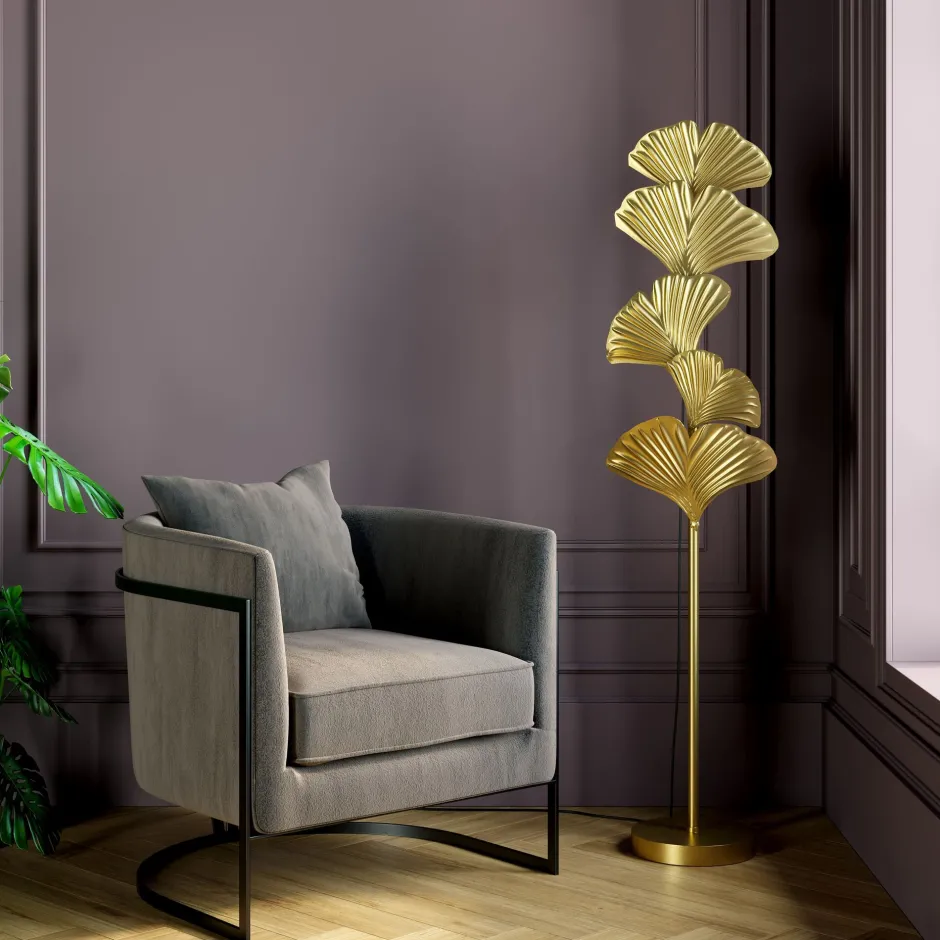 KARE Stehleuchte Yuva Gold 160cm