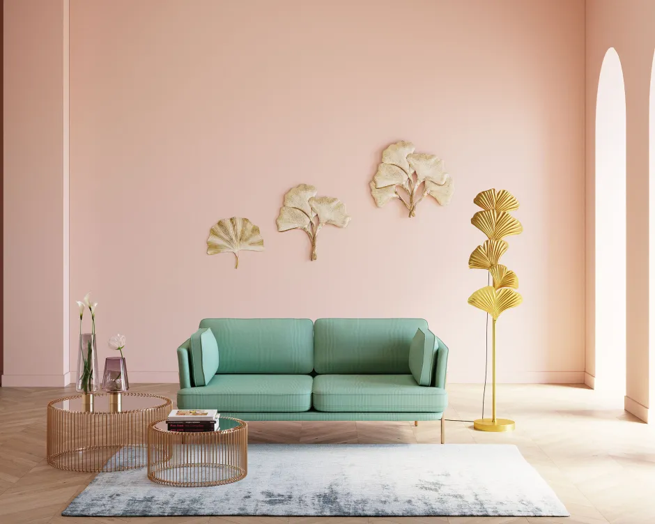 KARE Stehleuchte Yuva Gold 160cm