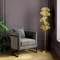 KARE Stehleuchte Yuva Gold 160cm