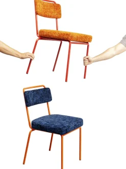 KARE Stuhl Ally Blau