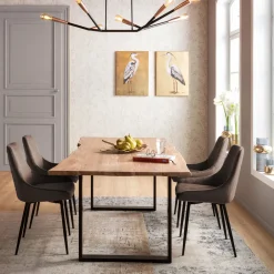 KARE Stuhl East Side Braun