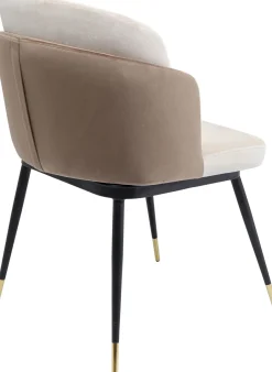 KARE Stuhl Hojas Beige