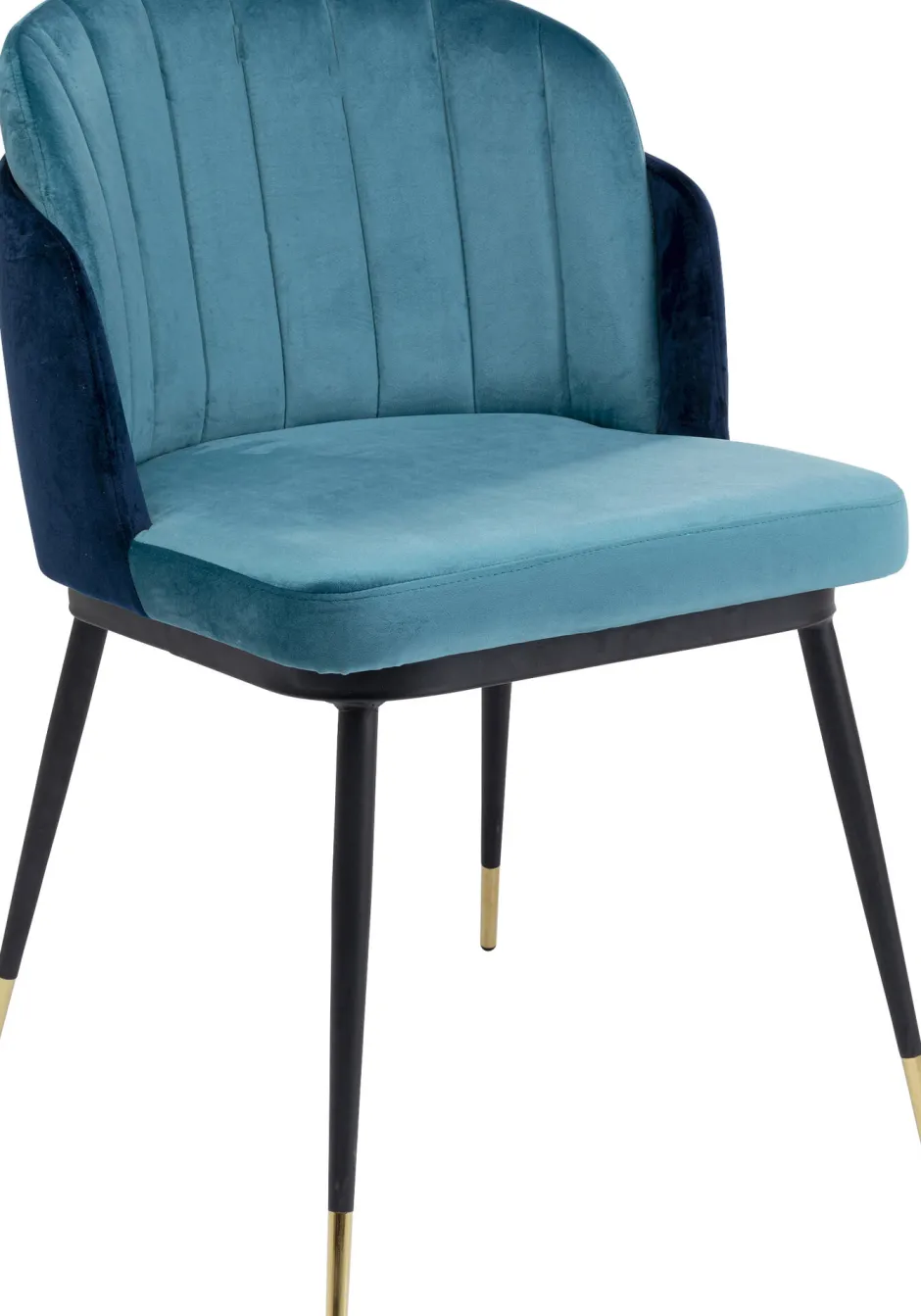 KARE Stuhl Hojas Blau