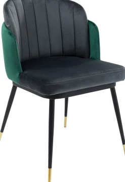 KARE Stuhl Hojas Grau