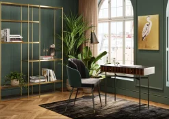 KARE Stuhl Hojas Grau