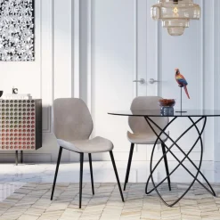 KARE Stuhl Honey Moon Grau