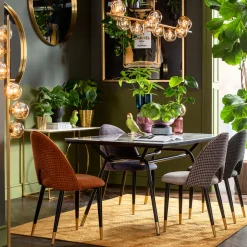 KARE Stuhl Hudson Grün