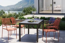 KARE Stuhl Madagascar Rot