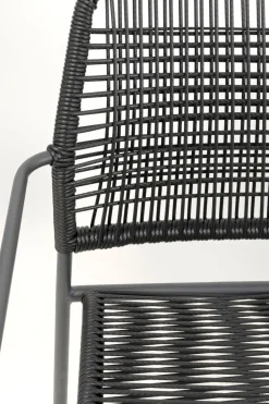 KARE Stuhl Madagascar Schwarz