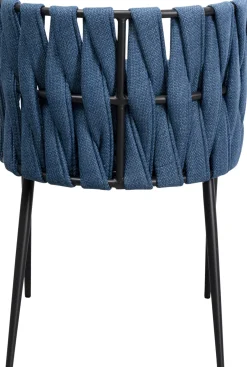 KARE Stuhl Saluti Blau