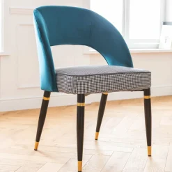 KARE Stuhl Samantha Petrol