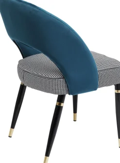 KARE Stuhl Samantha Petrol