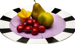 KARE Teller Harlequin Lila Ø31cm