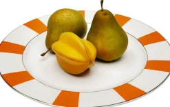 KARE Teller Harlequin Orange Ø27cm