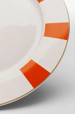 KARE Teller Harlequin Orange Ø27cm