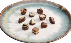 KARE Teller Laguna Blau Ø26cm