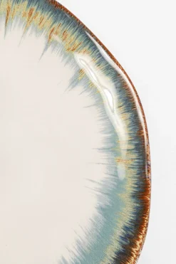 KARE Teller Laguna Blau Ø20cm