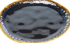 KARE Teller Lio Dunkelblau Ø20cm