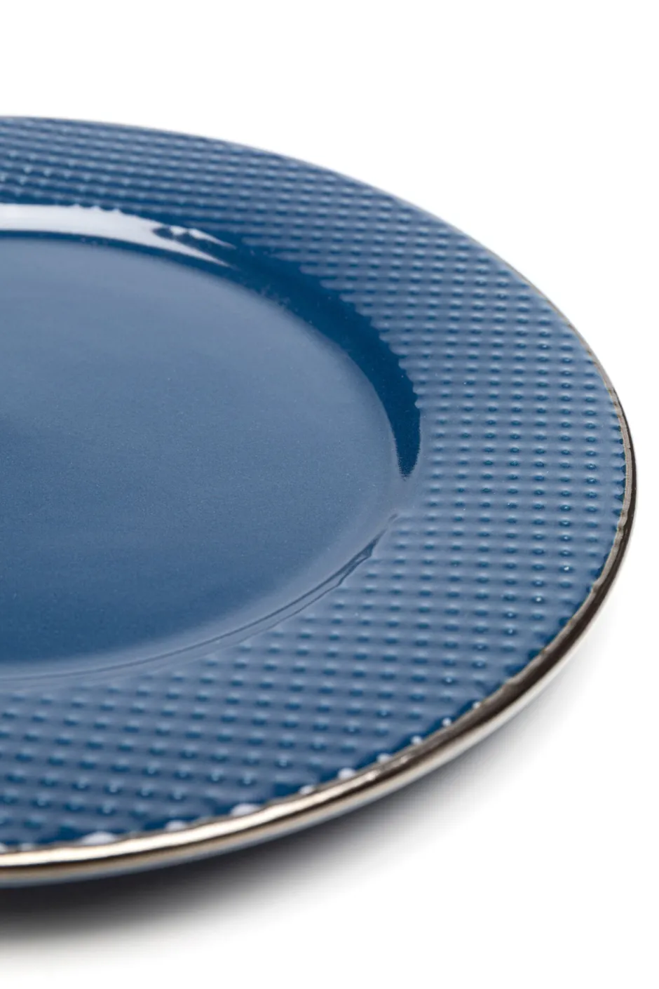 KARE Teller Muse Blau Ø27cm