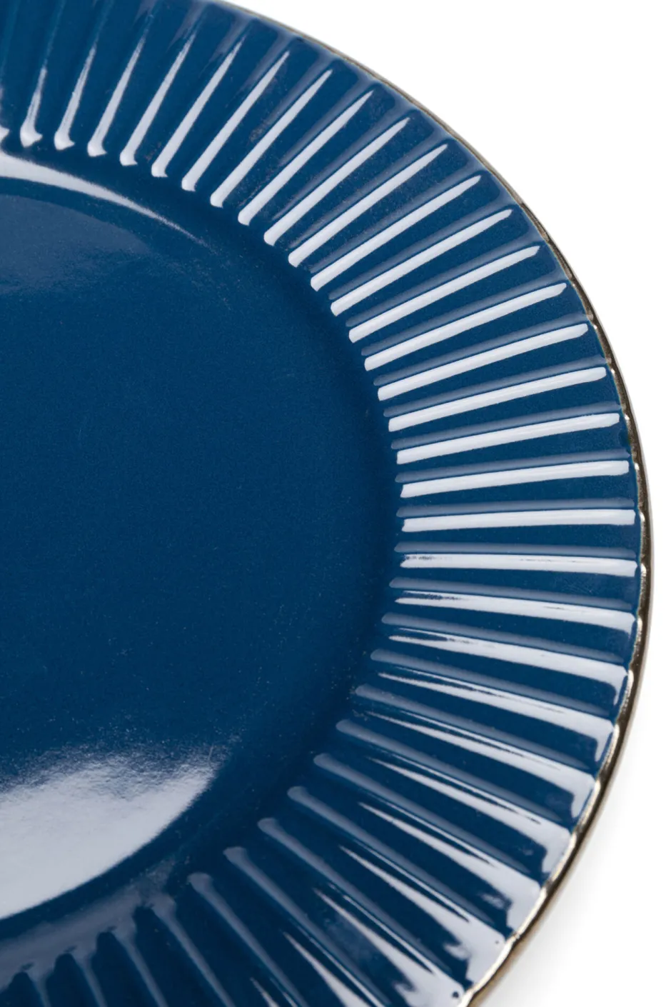 KARE Teller Muse Blau Ø27cm