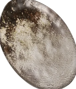 KARE Teller Savannah Braun/Grau Matt Ø20cm