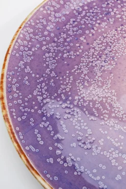 KARE Teller Shirley Violett Ø26cm