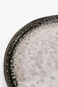 KARE Teller Soho Grau Ø27cm