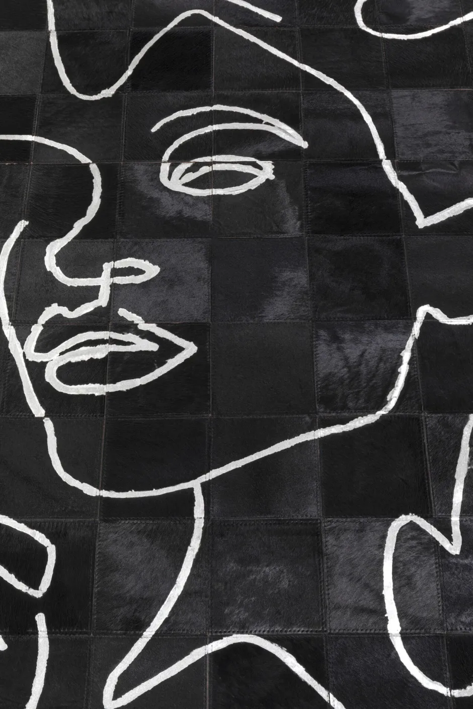 KARE Teppich Art Faces 170x240cm