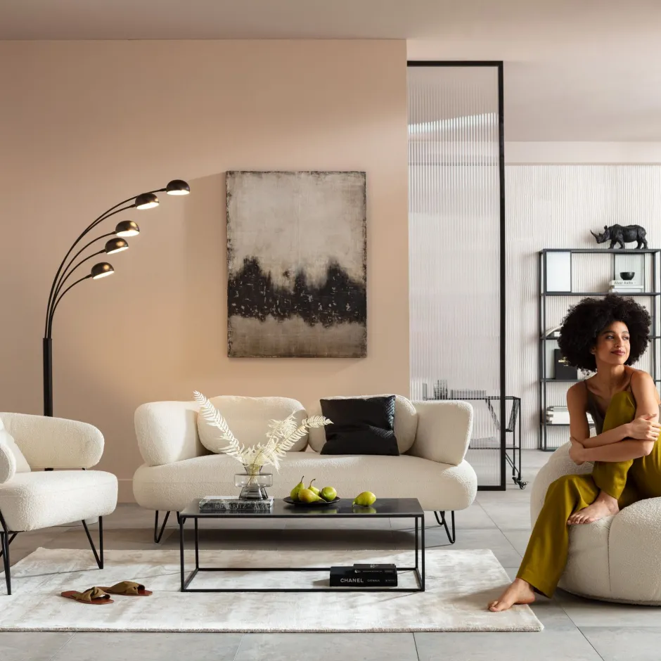 KARE Teppich Cosy Classic Creme 170x240cm