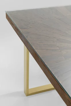 KARE Tisch Conley Brass 180x90cm