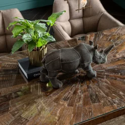 KARE Tisch Conley Rohstahl 180x90