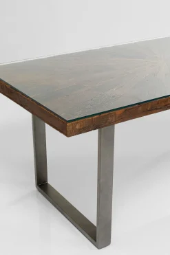 KARE Tisch Conley Rohstahl 180x90