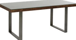 KARE Tisch Conley Rohstahl 180x90