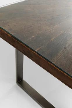 KARE Tisch Conley Rohstahl 180x90