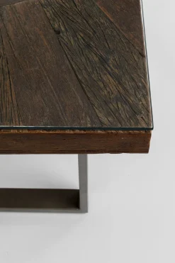 KARE Tisch Conley Rohstahl 180x90