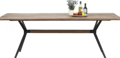KARE Tisch Downtown Eiche 220x100cm