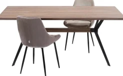 KARE Tisch Downtown Walnuss 180x90cm
