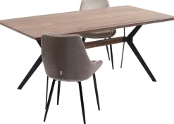 KARE Tisch Downtown Walnuss 180x90cm