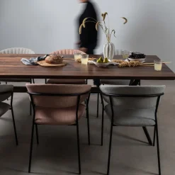 KARE Tisch Downtown Walnuss 100x220cm