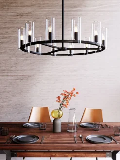 KARE Tisch Downtown Walnuss 100x220cm