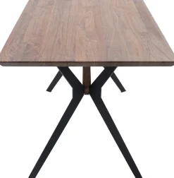 KARE Tisch Downtown Walnuss 100x220cm