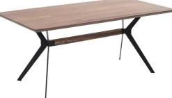 KARE Tisch Downtown Walnuss 100x220cm