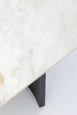 KARE Tisch Eternity Oho Schwarz Keramik 180x90cm