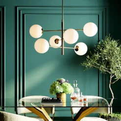 KARE Tisch Gloria Gold 100x200cm