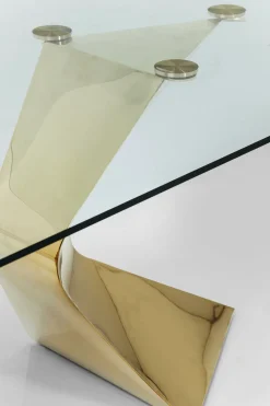 KARE Tisch Gloria Gold 100x200cm