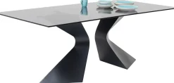 KARE Tisch Gloria Schwarz 200x100cm